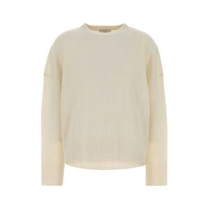 Loulou De Saison Women Ivory Cashmere Oversize Anton Sweater